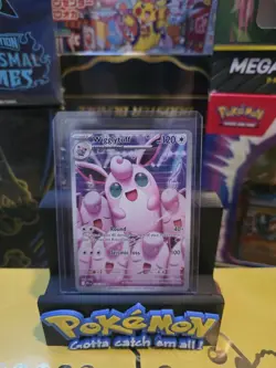 Wigglytuff Illustration Rare 105/094 Phantasmal Flames Pokemon Card NM - Image 1