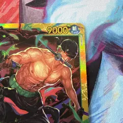 Bandai Roronoa Zoro OP06-118 One Piece Card Game Full Art Secret Rare SEC Eng - Image 3