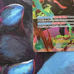 Bandai Roronoa Zoro OP06-118 One Piece Card Game Full Art Secret Rare SEC Eng - Image 5