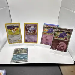 Pokemon Card Lot 5 Gym Challenge Neo Destiny Eevee Umbreon Gengar Holo English - Image 1