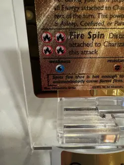 Pokemon Celebrations Charizard Gold Metal Card #4/102 UPC Promo - Image 5