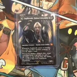 Sephiroth, Fabled SOLDIER FIN #0317 (Borderless) Final Fantasy Regular - Image 1