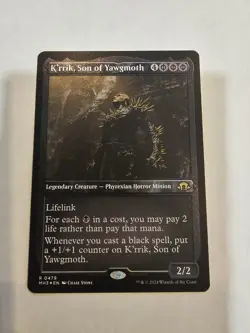 K'rrik, Son of Yawgmoth (Foil Etched) Modern Horizons 3 Foil - Image 1