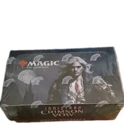 MTG Magic Innistrad: Crimson Vow DRAFT Booster Box FACTORY SEALED 36 Draft Packs - Image 1
