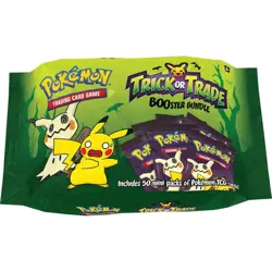 2023 Pokemon BOOster Bundle Trick Or Trade 2023 Factory Sealed 50 Pack Bundle - Image 1