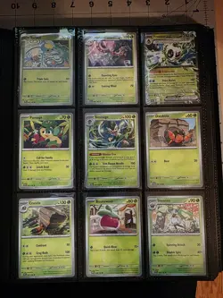 Pokemon TCG Paradox Rift Complete Base Set 1-182 C/UC/HR/EX - All NM - Binder - Image 1