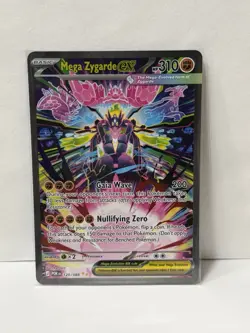 Mega Zygarde EX 120/088 POR EN 310 HP Regular Pokemon TCG Card - Image 1