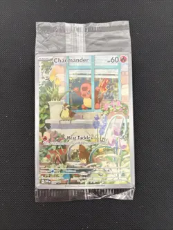 Pokemon TCG SEALED Charmander Obsidian Flames ETB Promo 044 - Image 1