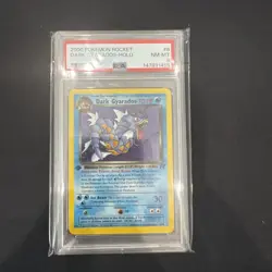 Dark Gyarados 8 Holo 1st Edition Pokemon Team Rocket PSA 8 - Image 1