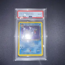 Dark Gyarados 8 Holo 1st Edition Pokemon Team Rocket PSA 8 - Image 2