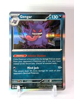 Gengar 050/088 - Pokemon TCG Mega Evolution Perfect Order Holo Rare Pokemon Card - Image 1