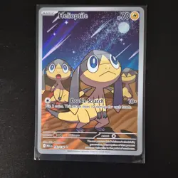 Pokemon Helioptile 143/132 Me01: Mega Evolution Holo Basic 70 HP - Image 1