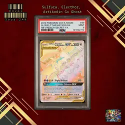 🇫🇷 SULFURA ELECTHOR ARTIKODIN GX PSA 9 - DESTINEES OCCULTES 69/68 Pokemon 🇫🇷 - Image 1