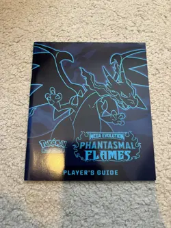 Pokemon Mega Evolution Phantasmal Flames Players Guide book - Image 1