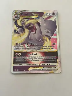 Mewtwo VSTAR - 031/078 - Pokemon Go Sword & Shield Ultra Rare Card NM - Image 1