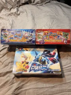 Pokemon ID Booster Box Bundle Factory Sealed 3 Boxes Chinese Pokemon XY - Image 5