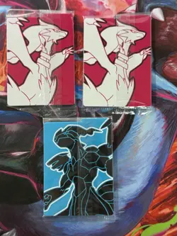 Pokemon TCG Lot Of 3 White Flare/Black Bolt ETB Black Star Promos SEALED - Image 2