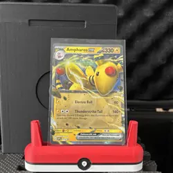 Pokemon Black Star Promo 016 Ampharos Ex Scarlet & Violet Ex Battle Deck - NM - Image 1