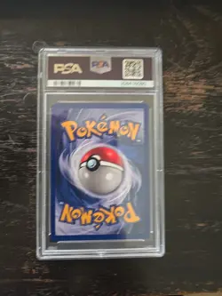 1st Edition French Squirtle (Carapuce) 63/102 Base Set 1999 Pokemon LP PSA 8 - Image 2