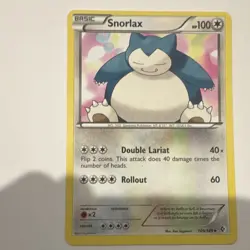 Pokemon Snorlax Boundaries Crossed 109/149 Basic 100 HP Regular Uncommon Double… - Image 1