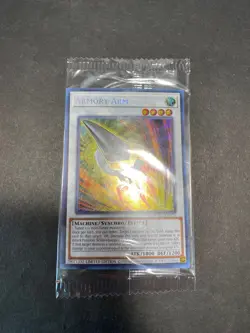 Yu-Gi-Oh Armory Arm HAC1-EN176 Limited Edition Secret Rare Promo Sealed - Image 1