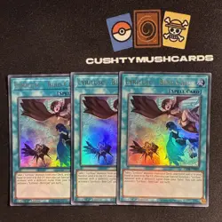 YUGIOH LYRILUSC BIRD CALL ULTRA RARE LED8-EN039 1ST EDITION X3 - Image 1