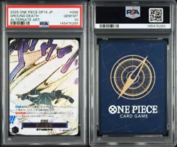 PSA 10 Ground Death R Alternate Art OP14-096 2025 ONE PIECE Card Japanese - Image 3