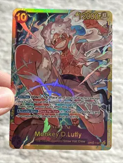 MONKEY.D.LUFFY OP05-119 Awakening of the New Era SEC One Piece CCG Near Mint - Image 1