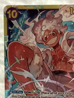 MONKEY.D.LUFFY OP05-119 Awakening of the New Era SEC One Piece CCG Near Mint - Image 4