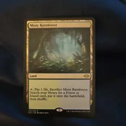 MTG Misty Rainforest rare Modern horizons 2 - Image 1