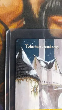 Tolarian Academy - MTG - Hand Painted - Image 2