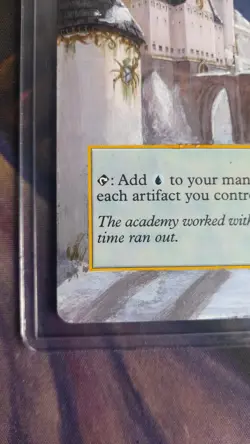 Tolarian Academy - MTG - Hand Painted - Image 5