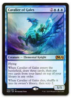 Cavalier of Gales #52 (Foil) (NM) Core Set 2020 M20 Magic MTG - Image 1