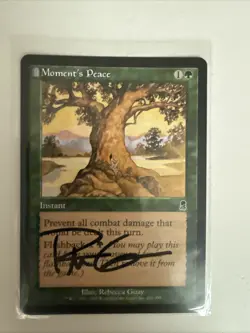 MTG Odyssey Moment's Peace Common NM Magic the Gathering - Image 1