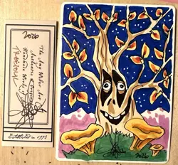 MTG ARTIST PROOF MTG Argothian Treefolk AP Sketch Art Amy WEBER - Image 1