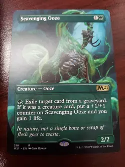 Scavenging Ooze (Alternate Art) Core Set 2021 Regular - Image 1