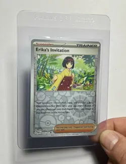 Erika’s Invitation 160/165 (NM) Reverse Holo Scarlet & Violet: 151 2023 Pokemon - Image 3