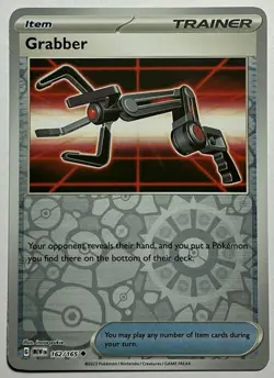 Grabber 162/165 (NM) Reverse Holo Scarlet & Violet: 151 2023 Pokemon Card TCG - Image 1