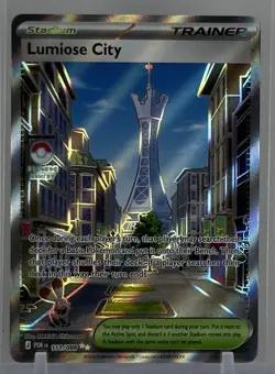 Lumiose City 2026 Pokemon #111/088 ME03 Perfect Order Ultra Rare Holo Full Art - Image 1
