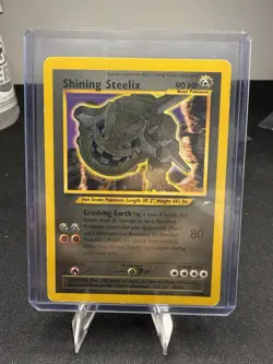 Pokemon Shining Steelix Neo Destiny 112/105 Holo Secret Rare Unlimited - Image 1