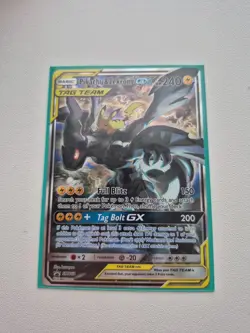 Pokemon Card — Pikachu And Zekrom GX promo SM168 Full Art - Image 2
