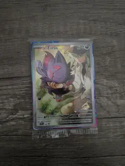 Sealed Promo N's Zorua Pokemon Center Stamped SVP 189 Journey Together PC ETB - Image 1