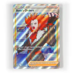 Pokemon - Boss's Orders - TG24/TG30 - SWSH Lost Origin - Full Art Card - Image 1