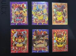 Pokemon Eif Origins 4.0 Poncho Pika Bundle *8 Cards* - Image 1