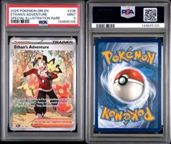 Pokemon TCG Ethan’s Adventure 236/182 SIR Destined Rivals PSA 9 - Image 3
