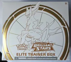 Pokemon - Brilliant Stars Elite Trainer Box - Sword & Shield - new & sealed - Image 1