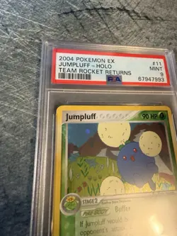 Pokemon Jumpluff 11/109 EX Team Rocket Returns Holo Rare - PSA 9 MINT! - Image 3
