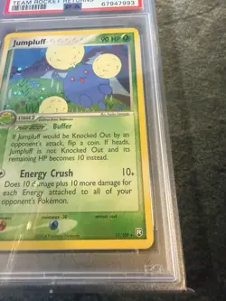 Pokemon Jumpluff 11/109 EX Team Rocket Returns Holo Rare - PSA 9 MINT! - Image 5