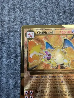 Pokemon Card Charizard 4/102 Gold Metal Celebrations UPC 25th Anniversary - Image 4