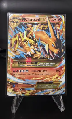 M Charizard EX 107/106 Secret Rare XY Flashfire Pokemon Card TCG - Image 1